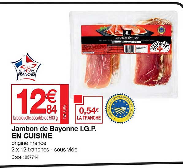 Jambon De Bayonne Igp En Cuisine