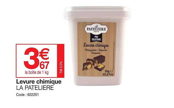 levure chimique la pateliere