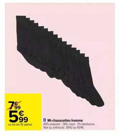 mi-chaussettes homme