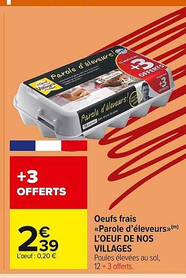 œufs Frais Parole D'éleveurs L'œuf De Nos Villages