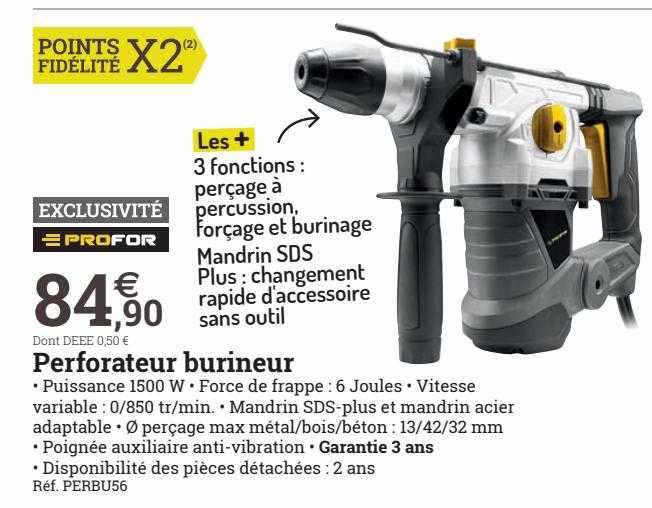 perforateur burineur profor