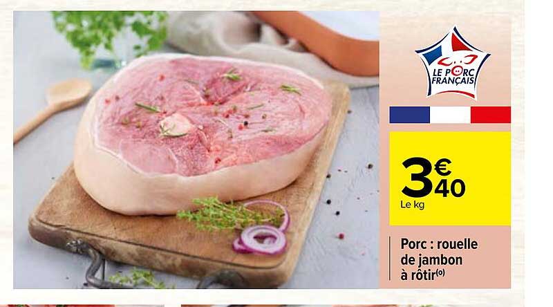 Porc : Rouelle De Jambon à Rôtir
