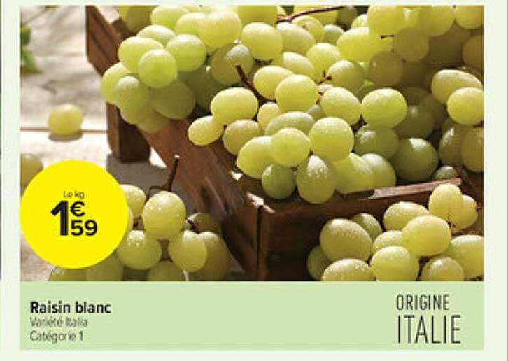 Raisin Blanc Italia