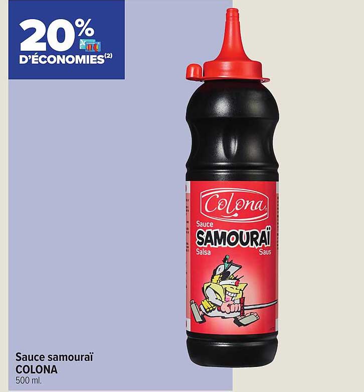 sauce samouraï colona