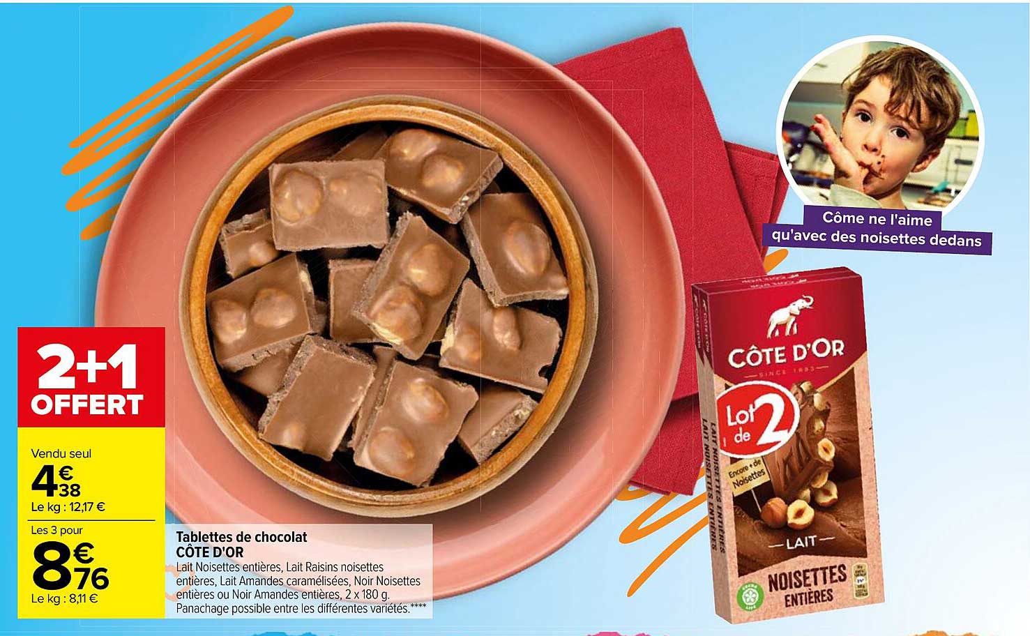 Tablettes De Chocolat Côte D'or