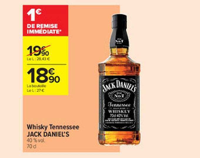 whisky tennessee jack daniel's