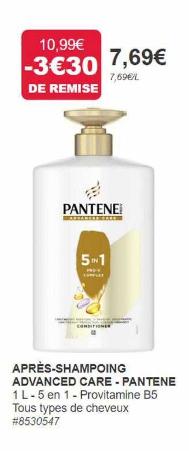 après-shampoing advanced care - pantene