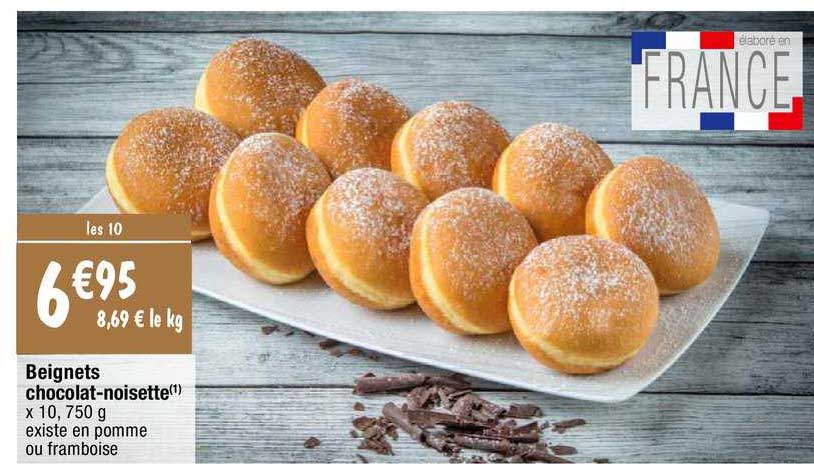 Beignets Chocolat-noisette