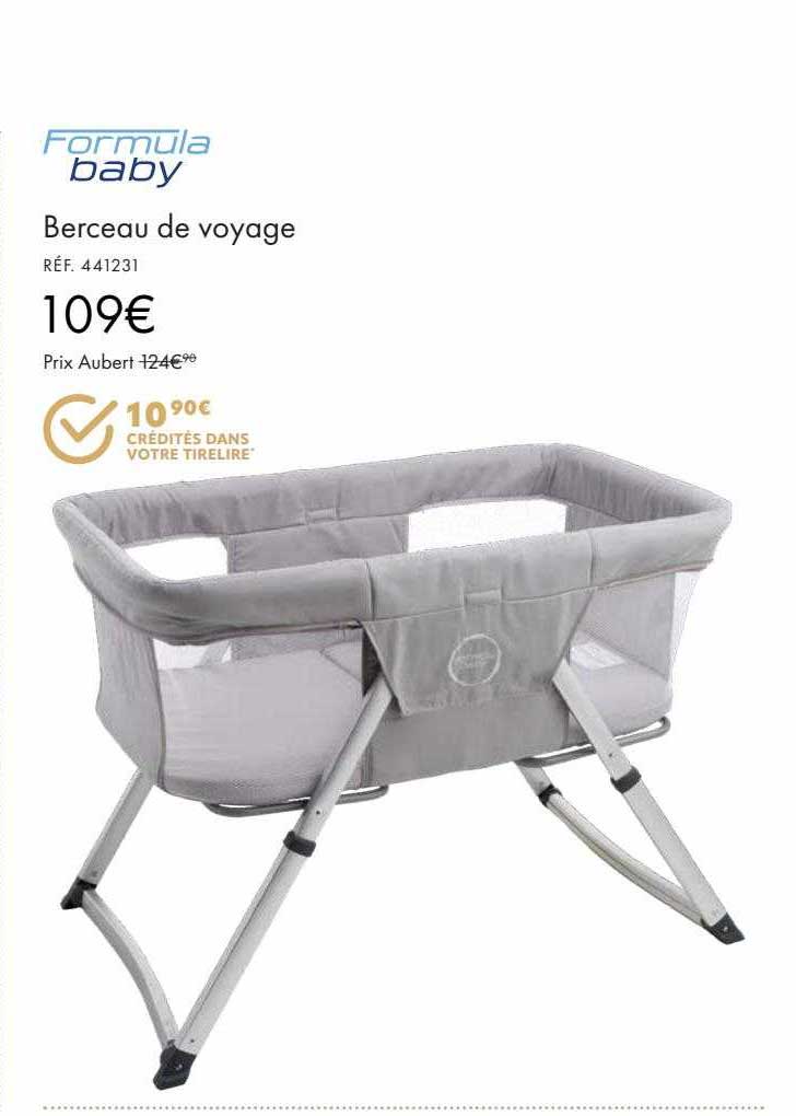 berceau de voyage formula baby
