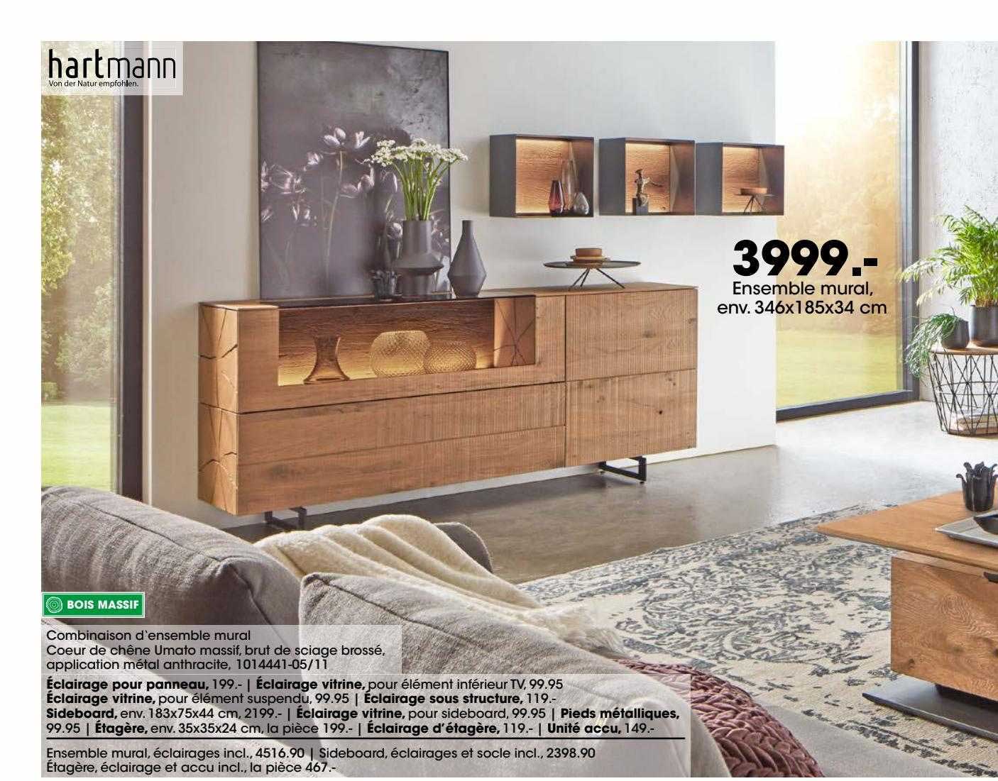 ensemble mural, env 346 x 185 x 34 cm