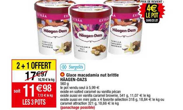 glace macadamia nut brittle häagen-dazs