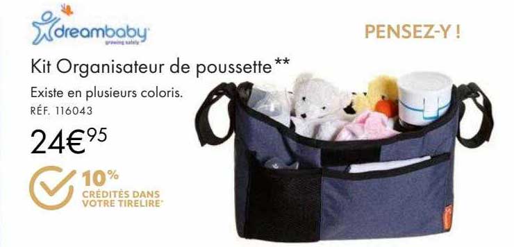 Kit Organisateur De Poussette Dreambaby