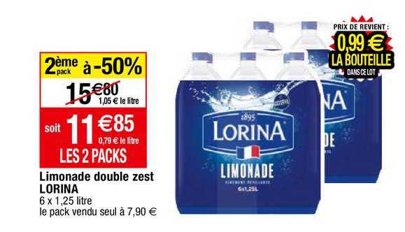 limonade double zest lorina