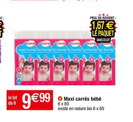 Maxi Carrés Bébé