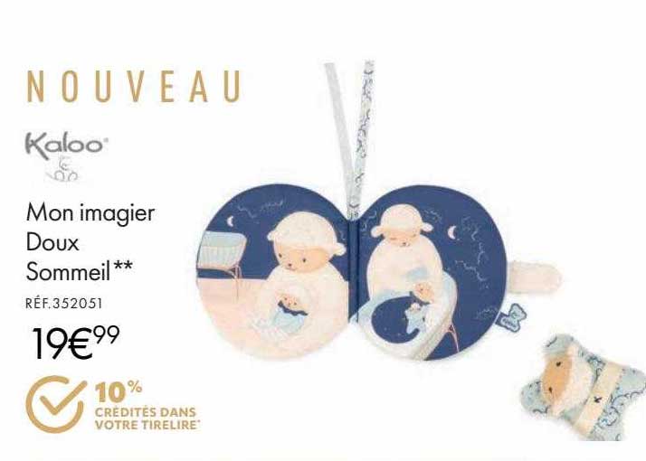 mon imagier doux sommeil kaloo