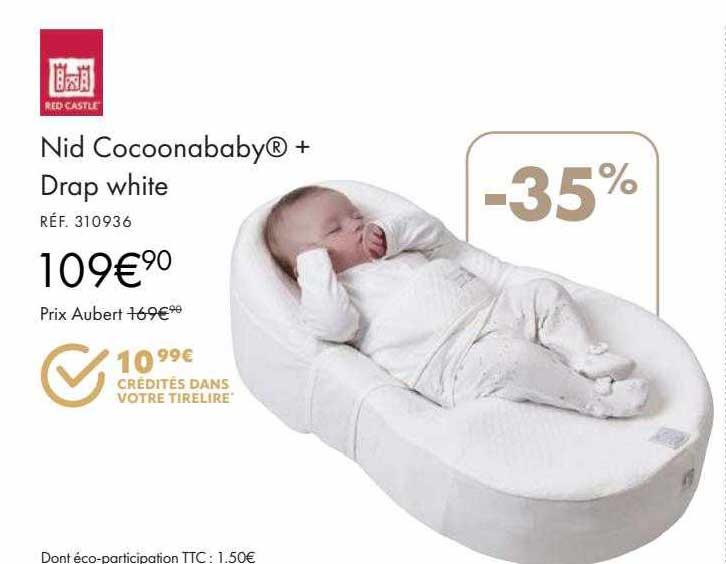 Nid Cocoonababy + Drap White