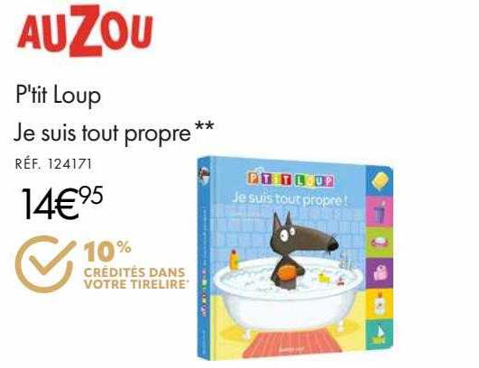 p'tit loup je suis tout propre auzou