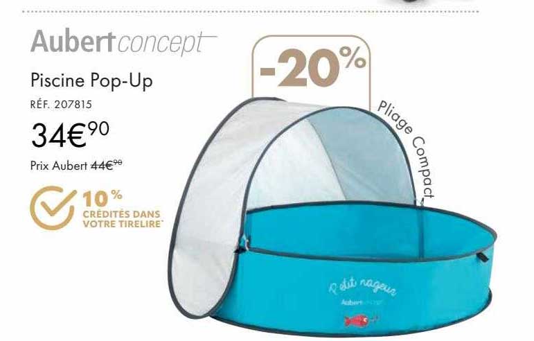 piscine pop-up aubert concept