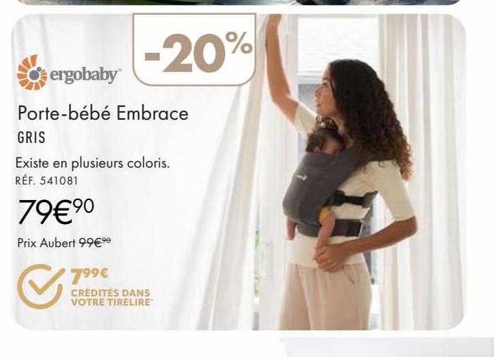 porte-bébé embrace