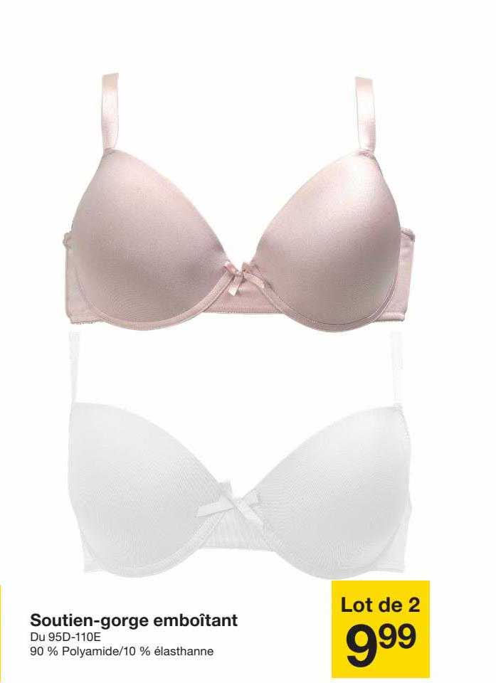 soutien-gorge emboîtant