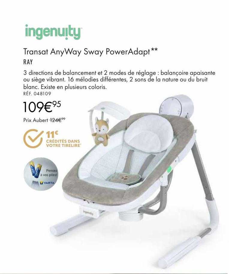 transat any way sway power adapt ingenuity