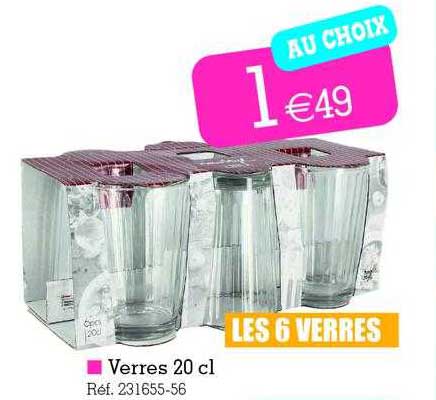 verres 20cl