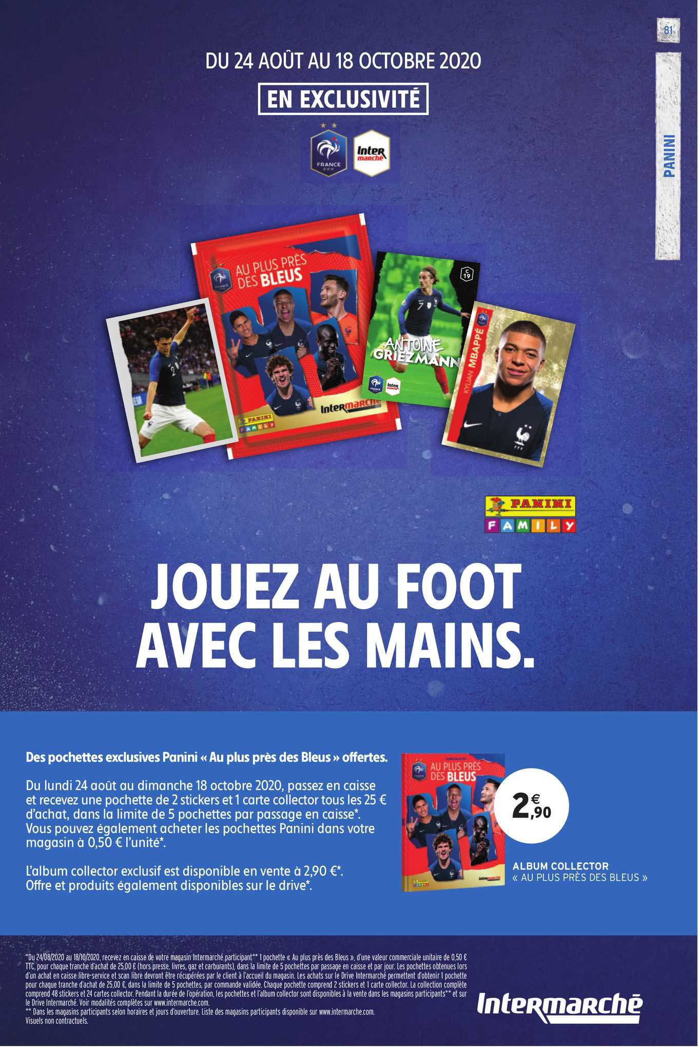 album collector "au plus près de bleus"