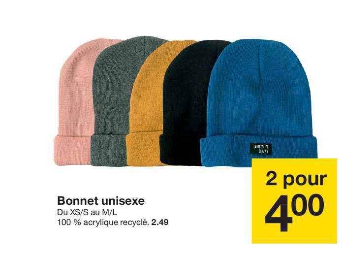 bonnet unisexe