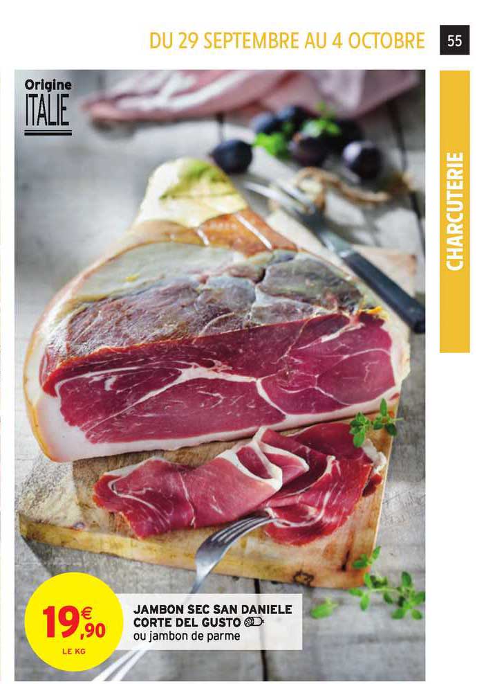 jambon sec san danièle corte del gusto