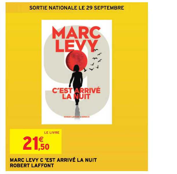 marc levy c'est arrivé la nuit robert laffont