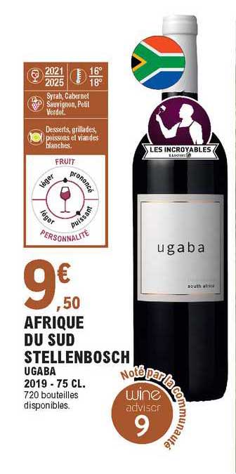 afrique du sud stellenbosch ugaba