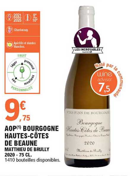 aop bourgogne hautes-côtes de beaune matthieu de brully 2020
