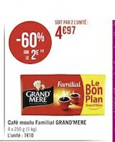 Café Moulu Familial Grand'mère