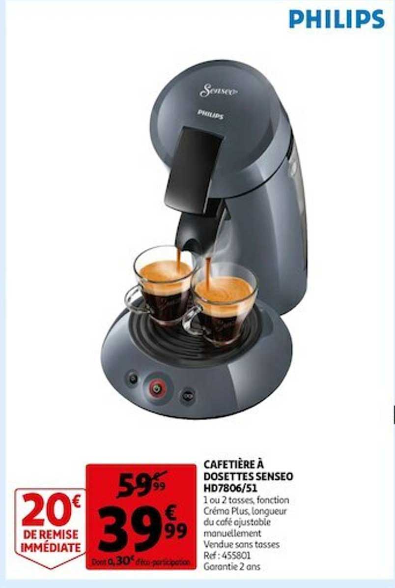 Cafetière à Dosettes Senseo Hd7806 51 Philips