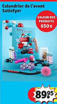 calendrier de l'avent satisfyer