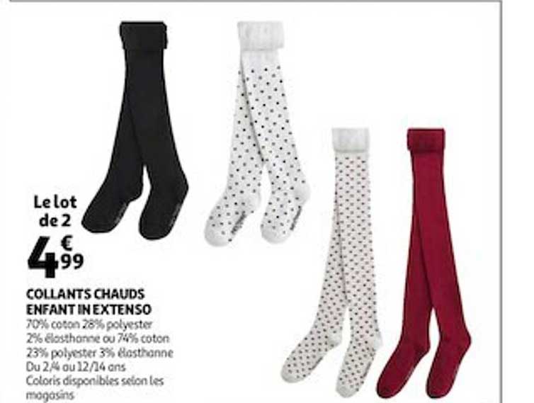 collants chauds enfant in extenso