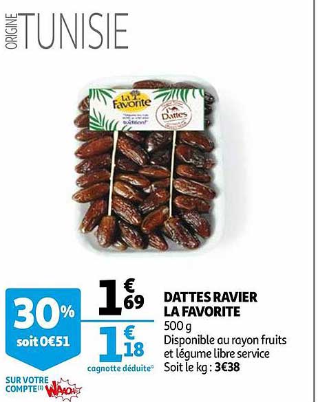 dattes ravier la favorite