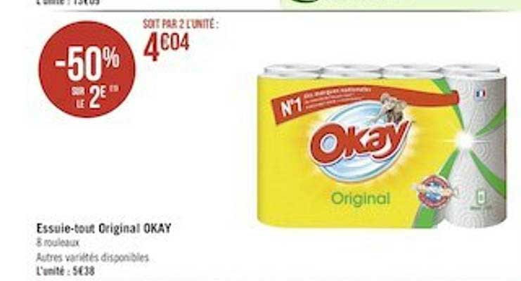 essuie-tout original okay
