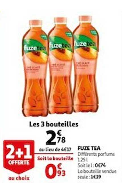 Fuze Tea 2+1 Offerte Au Choix