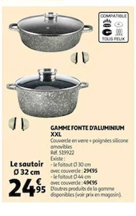 gamme fonte d'aluminium XXL