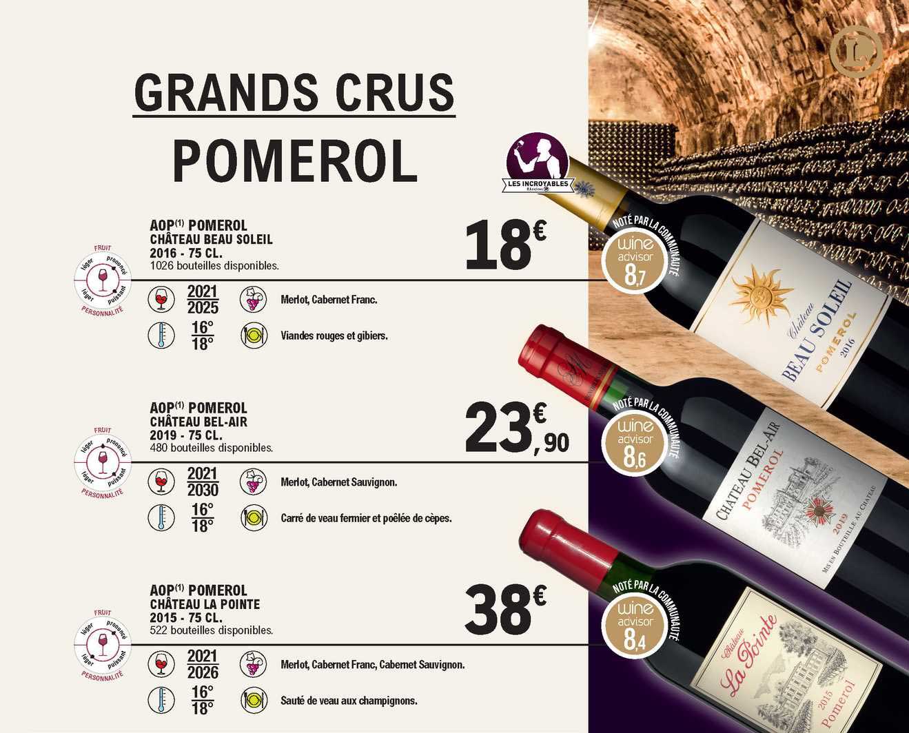 Grands Crus Pomerol