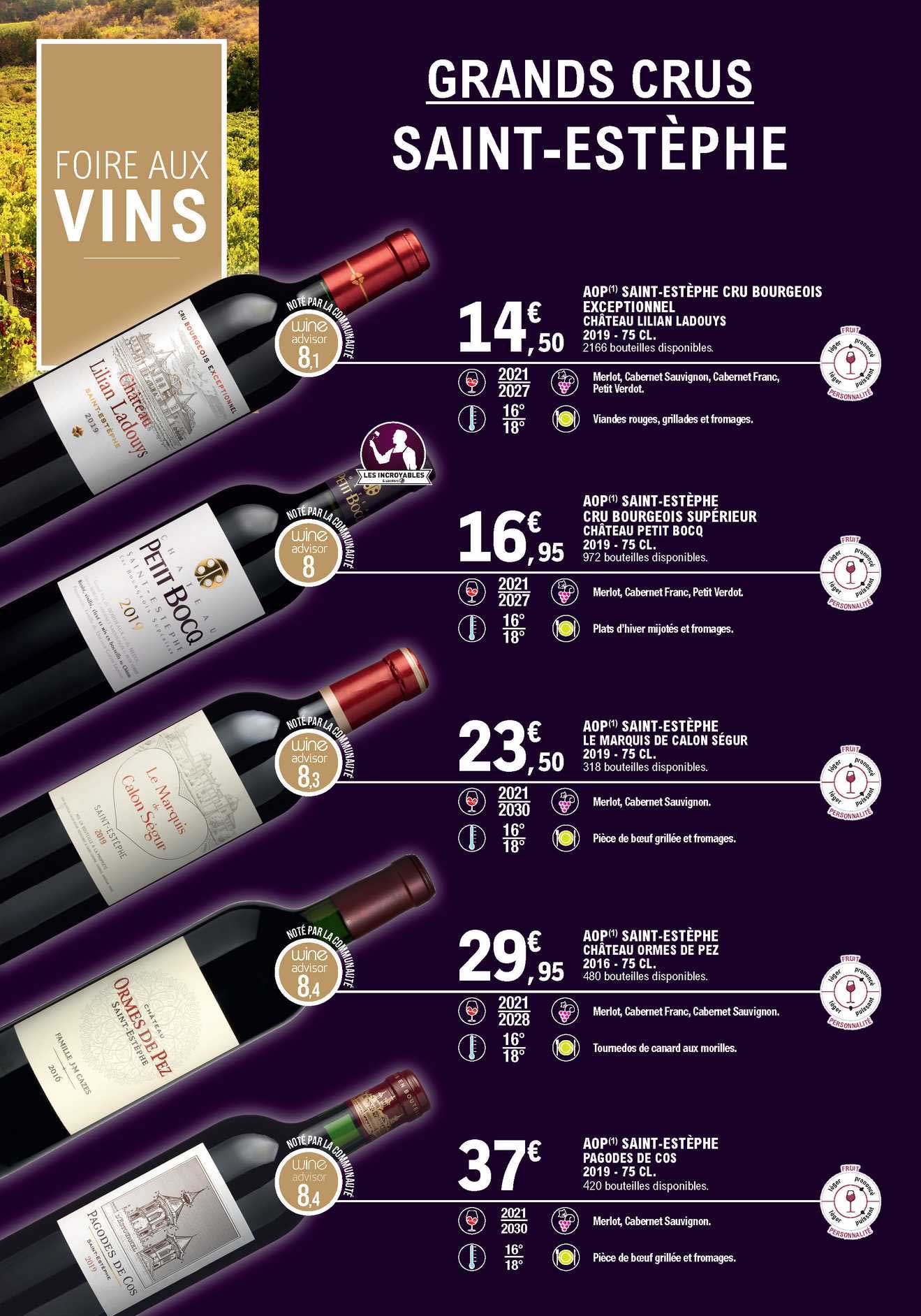 grands crus saint-estèphe