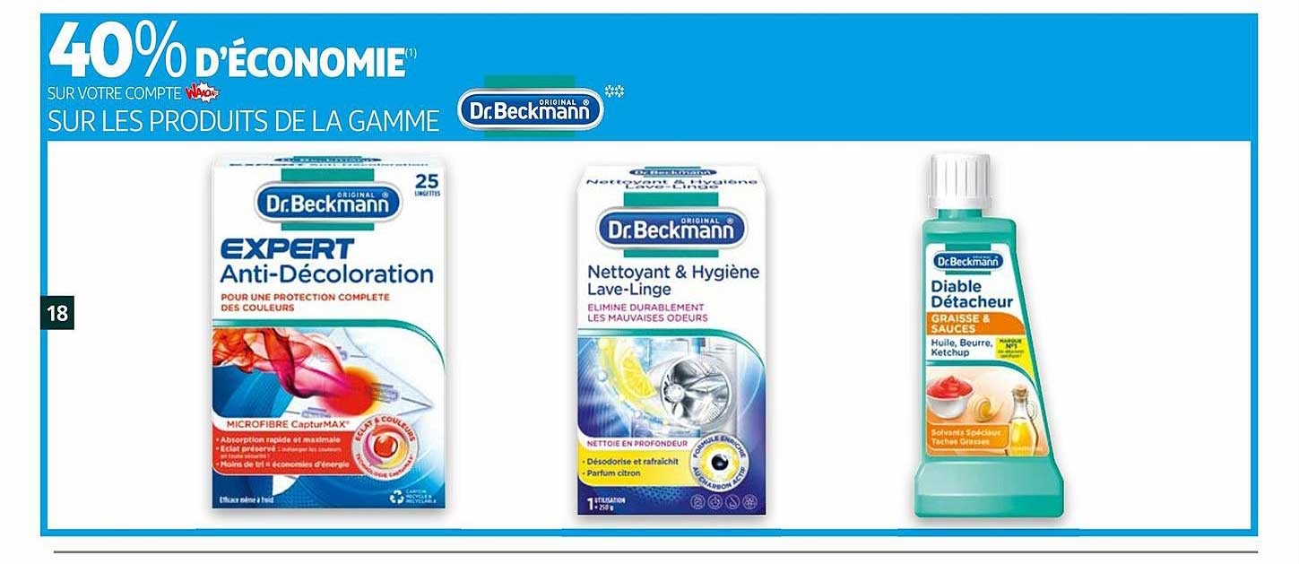 la gamme dr.beckmann