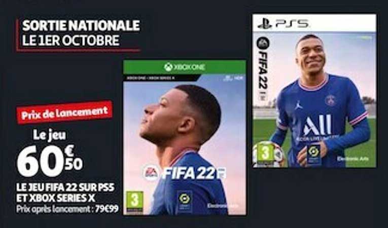 Le Jeu Fifa 22 Sur Ps5 Et Xbox Series X