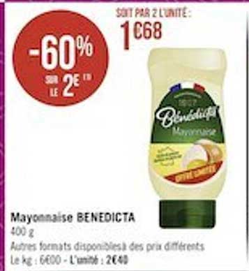 Mayonnaise Bénédicta