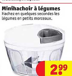 Minihachoir à Légumes