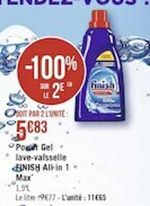 power gel lave-vaisselle finish all in 1 max
