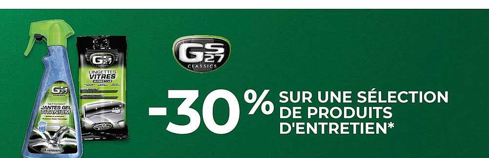 produits d'entretien gs27