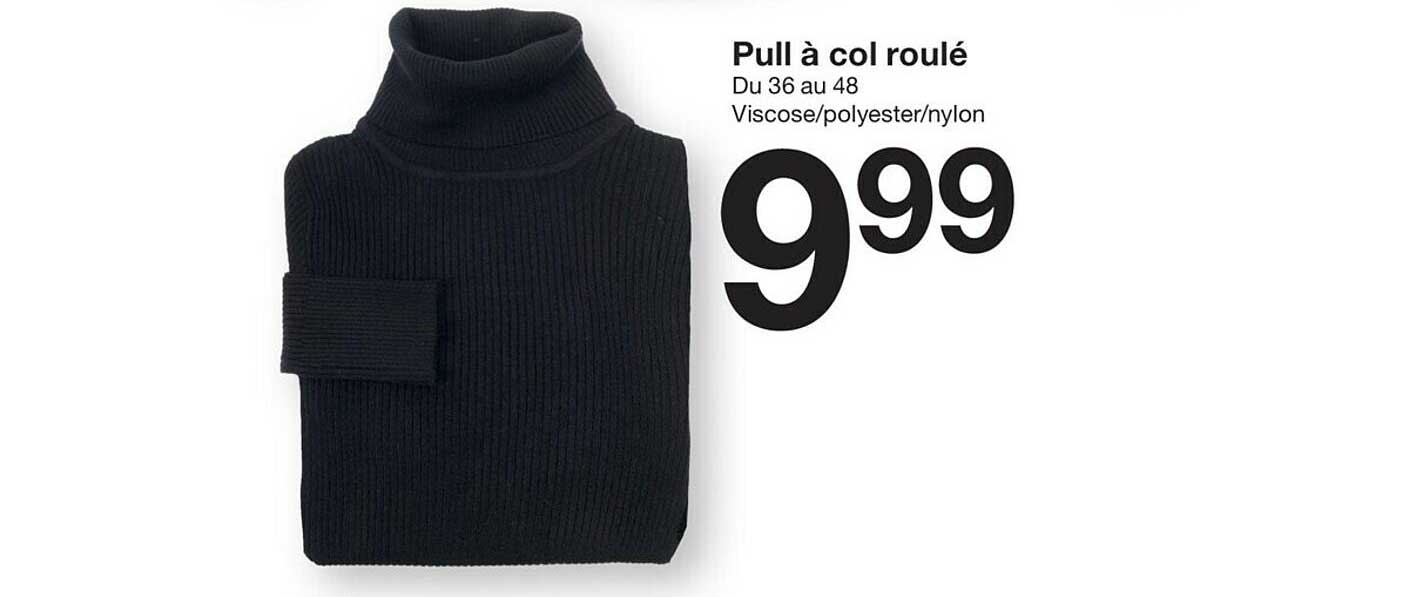 pull à col roulé