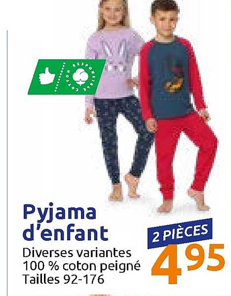 pyjama d'enfant